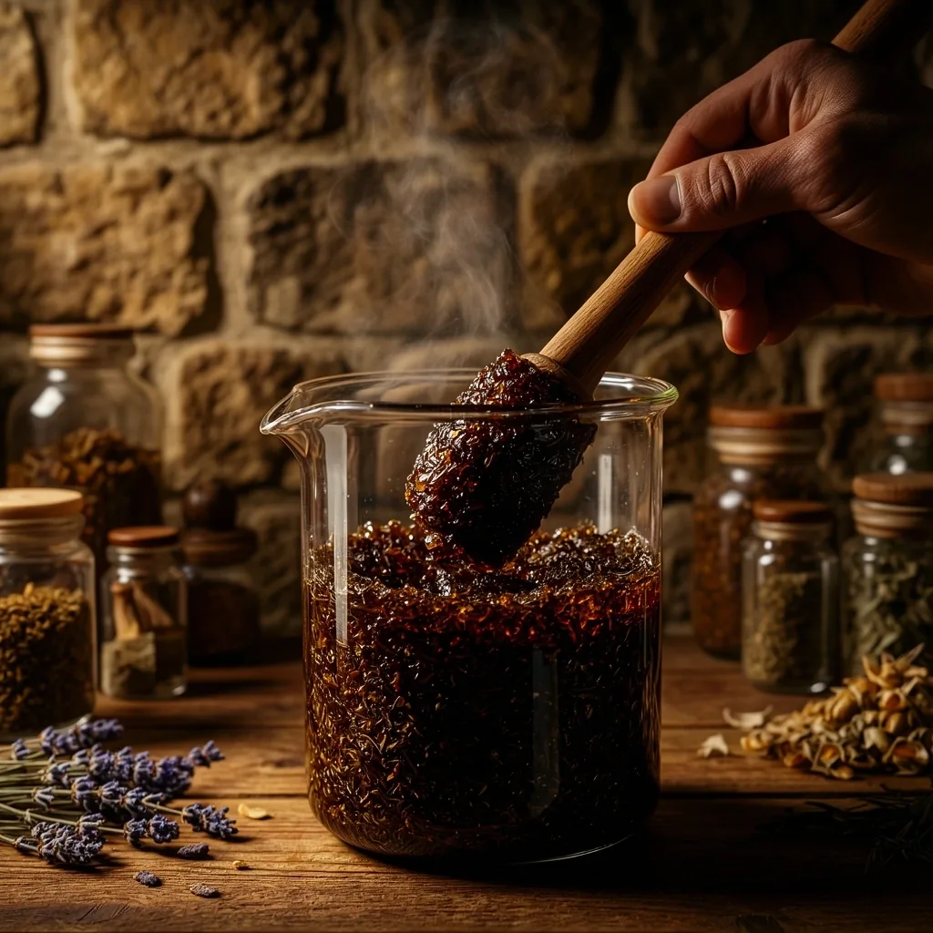 Preparación botánica